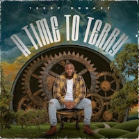 the cover of a time to terry, featuring a man sitting on a chair
